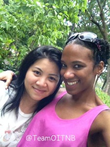 Kobsupang Robertson and Vicky Jeudy ( Photo credit : Kobsupang Robertson )