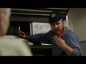 Matt Peters as Luschek     ( Screen : Netflix )