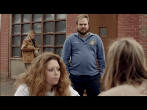 Matt Peters and Natasha Lyonne as Luschek and Nicky Nichols ( Screen : Netflix )